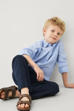 Ellos Collection Bukser i hørblanding^Børn Bukser & Leggings