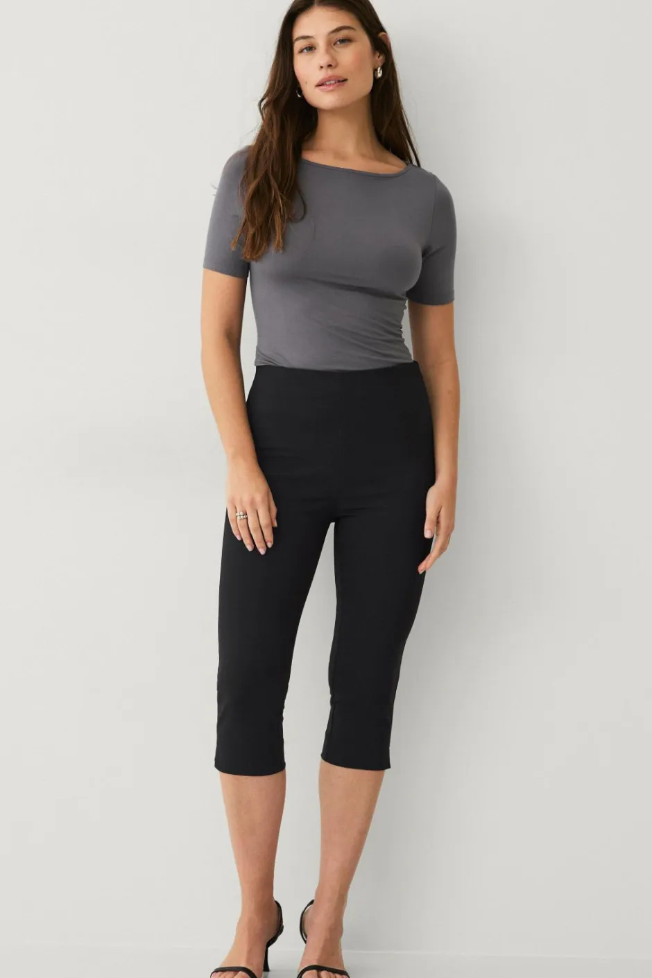 Outlet Collection Capri-leggings Dame Bukser
