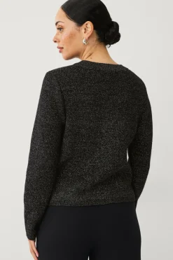 Ellos Collection Cardigan med guldfarvede knapper^Dame Trøjer & Cardigans