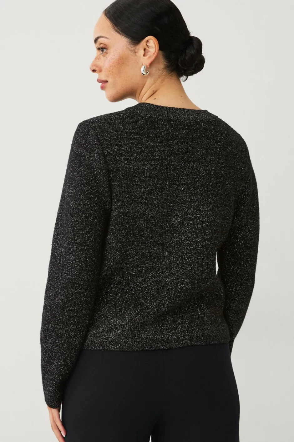 Ellos Collection Cardigan med guldfarvede knapper^Dame Trøjer & Cardigans
