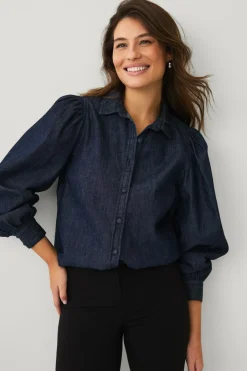 New Collection Cowboyskjorte Dame Skjorter & Bluser