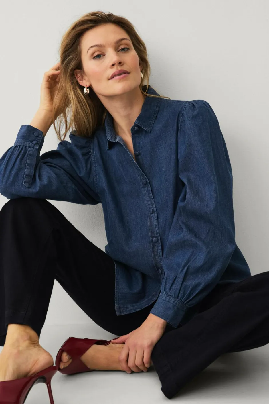Discount Collection Cowboyskjorte Dame Skjorter & Bluser