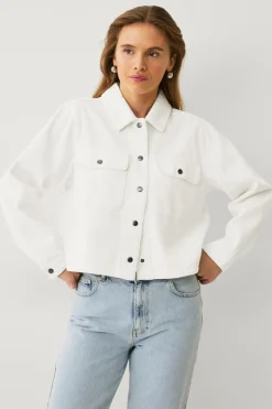 Ellos Collection Croppet jakke^Dame Jakker & Frakker