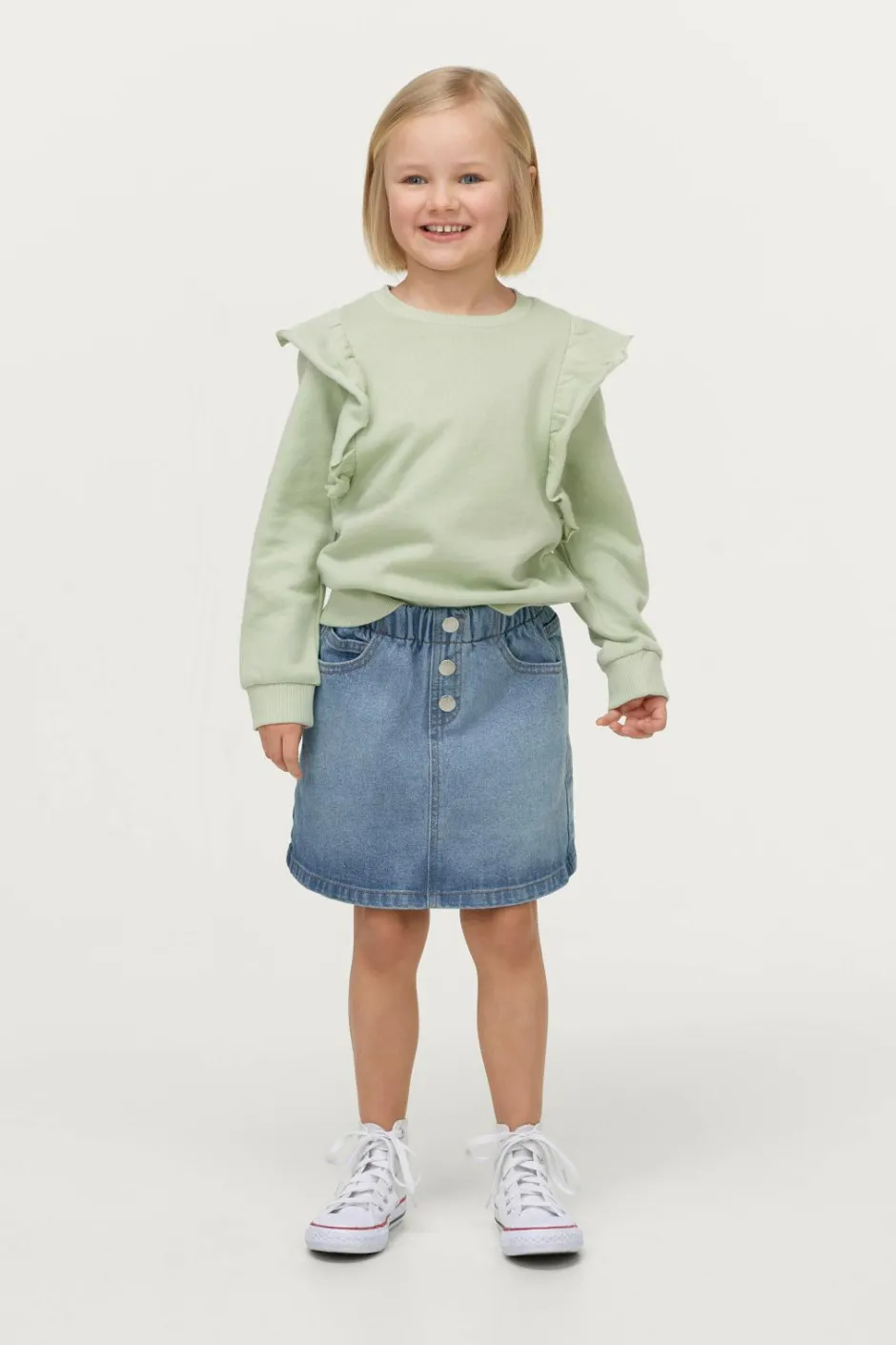 Ellos Collection Denimnederdel Avery^Børn Nederdele