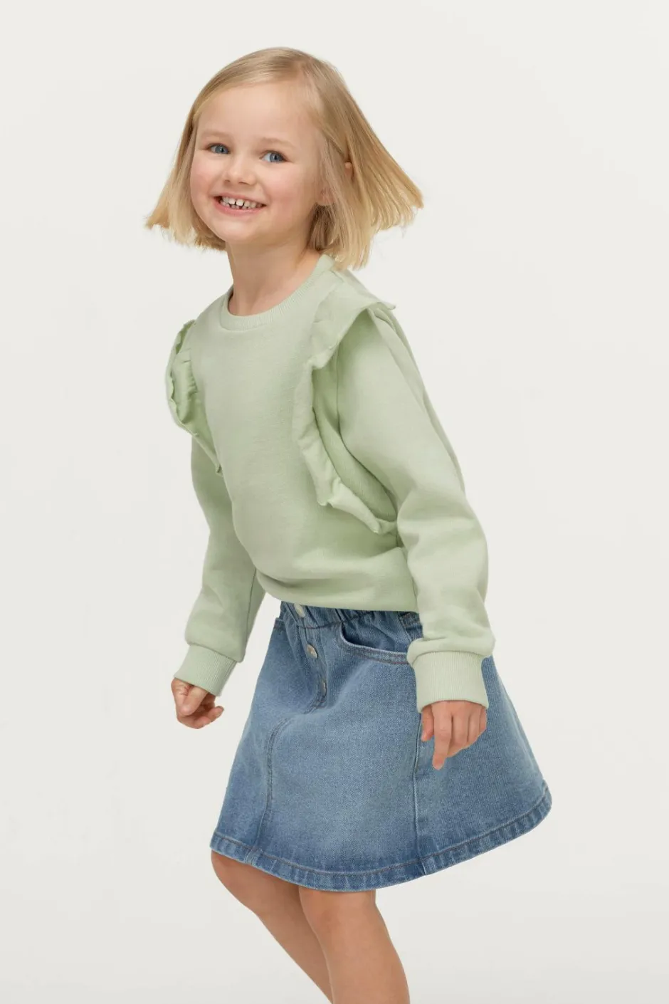 Ellos Collection Denimnederdel Avery^Børn Nederdele
