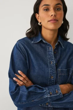 Ellos Collection Denimskjorte^Dame Skjorter & Bluser