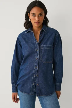 Ellos Collection Denimskjorte^Dame Skjorter & Bluser