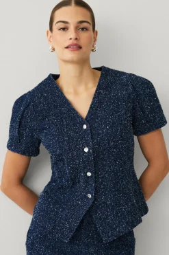 Discount Collection Denimbluse Dame Skjorter & Bluser