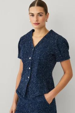 Discount Collection Denimbluse Dame Skjorter & Bluser