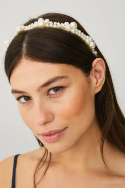 Ellos Collection Diadem med perler^Dame Håraccessories|Håraccessories