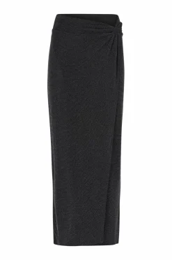 Collection Draperet lurex-nederdel Dame Nederdele