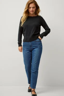 Ellos Collection Fintstrikket Pullover^Dame Basistøj|Trøjer & Cardigans