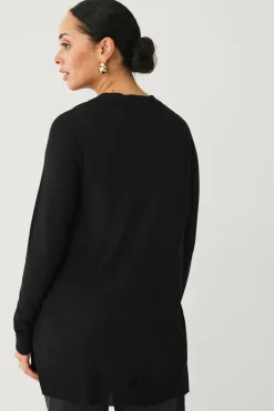 Best Collection Fintstrikket cardigan Dame Basistøj