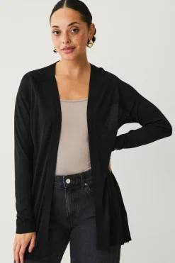 Best Collection Fintstrikket cardigan Dame Basistøj