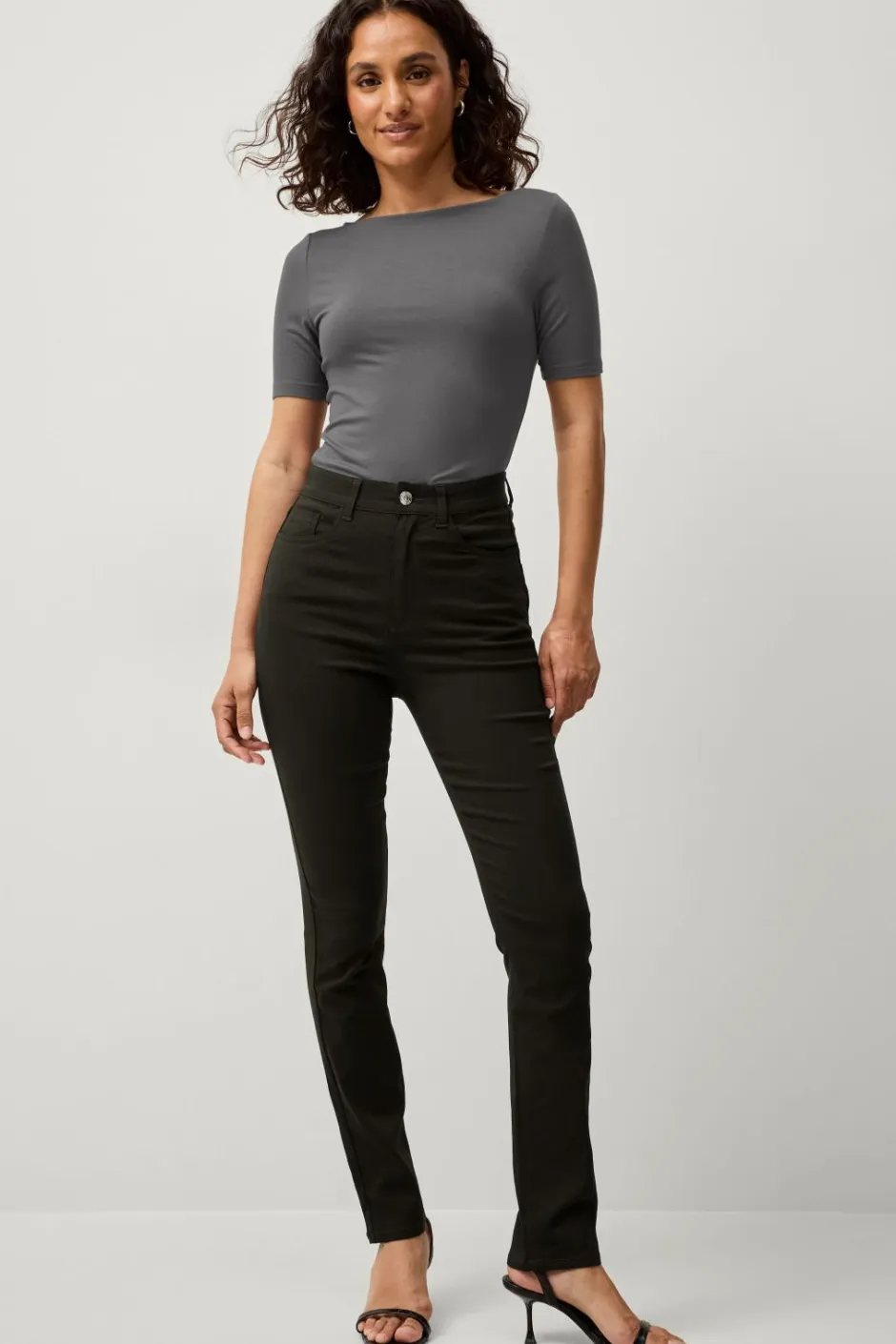 New Collection Flexy jegging i superstretch Dame Bukser