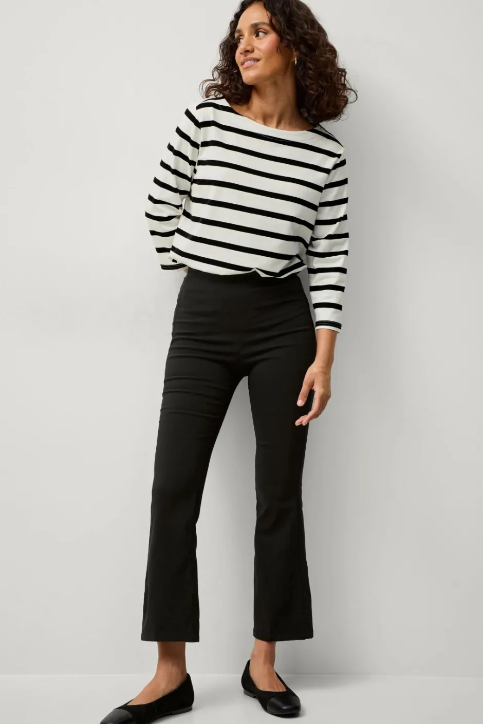 Outlet Collection Flexy Cropped treggings i superstretch Dame Bukser