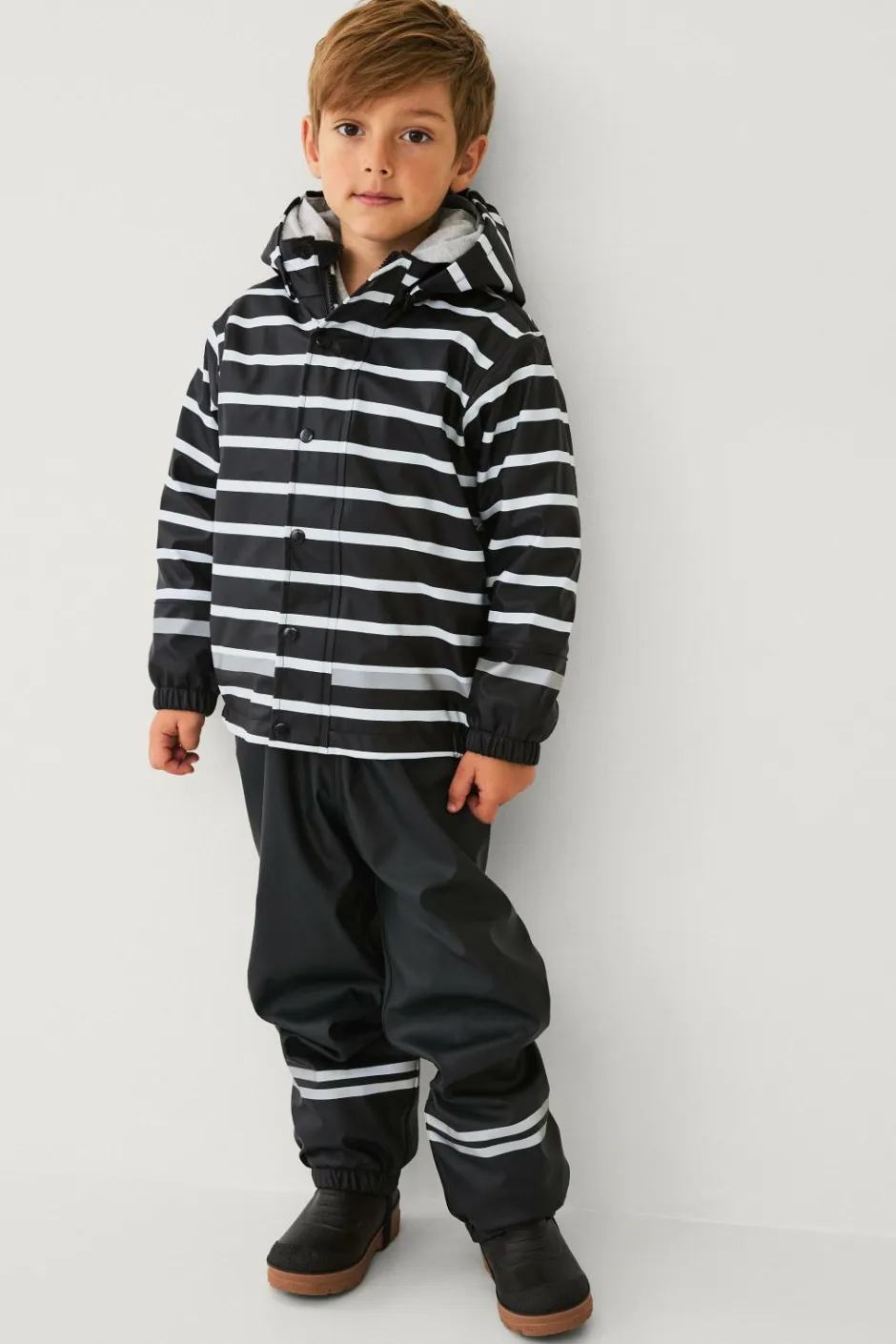 New Collection Fleeceforet regnfrakke Børn Overtøj