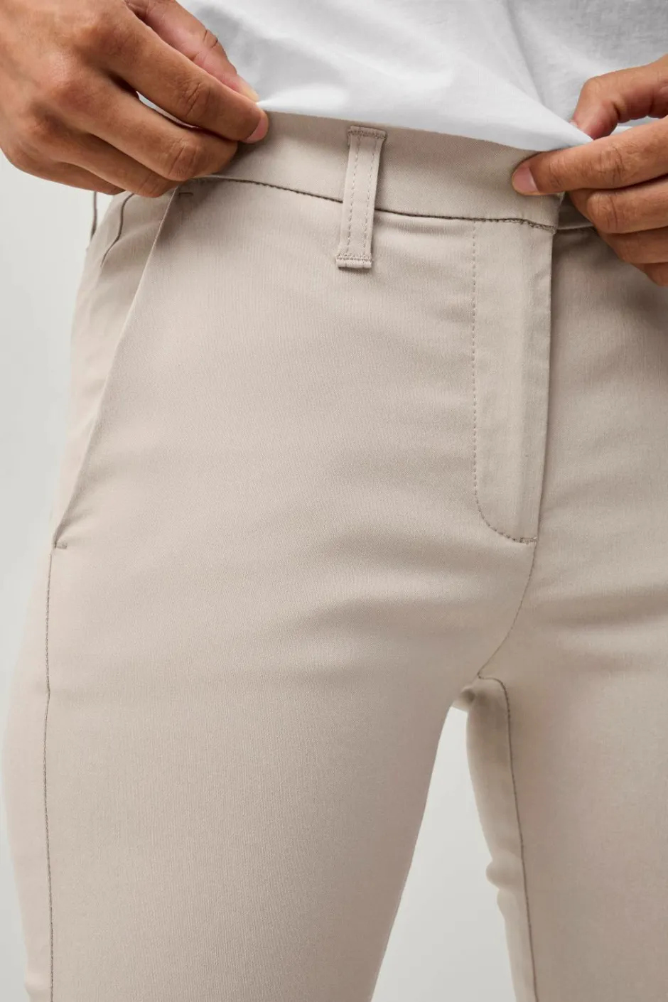 Online Collection Flexy Slim fit bukser i superstretch Dame Bukser