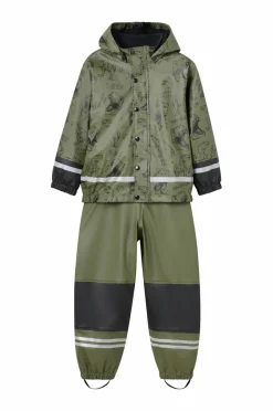 Ellos Collection Fleeceforet regnfrakke^Børn Overtøj