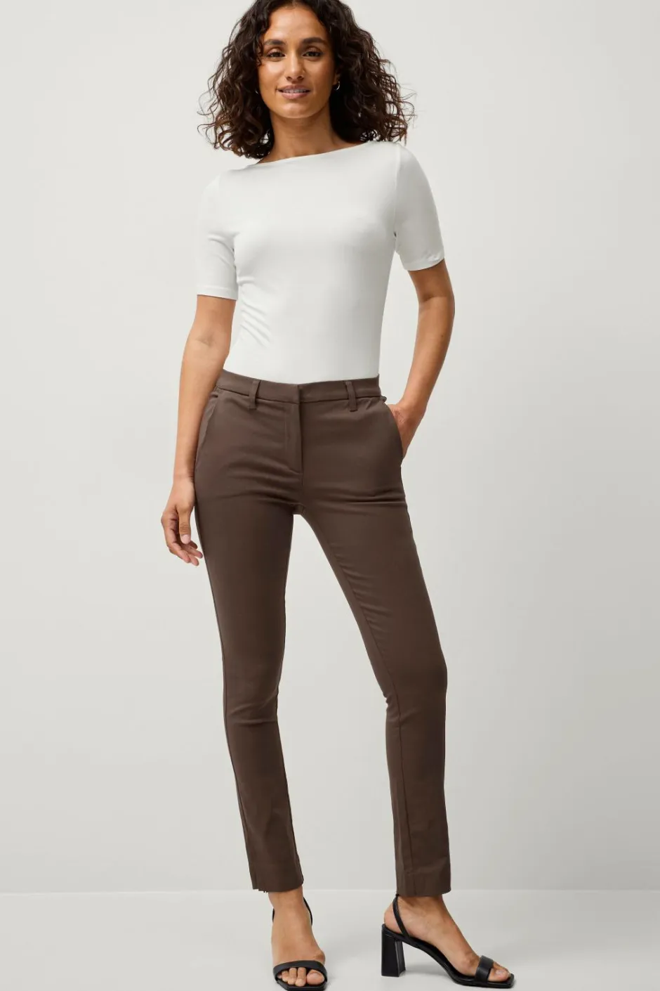 Ellos Collection Flexy Slim fit bukser i superstretch^Dame Bukser
