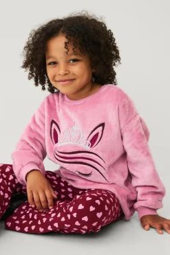 Clearance Collection Fleecetrøje med broderi Børn Trøjer & Cardigans