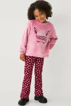 Clearance Collection Fleecetrøje med broderi Børn Trøjer & Cardigans