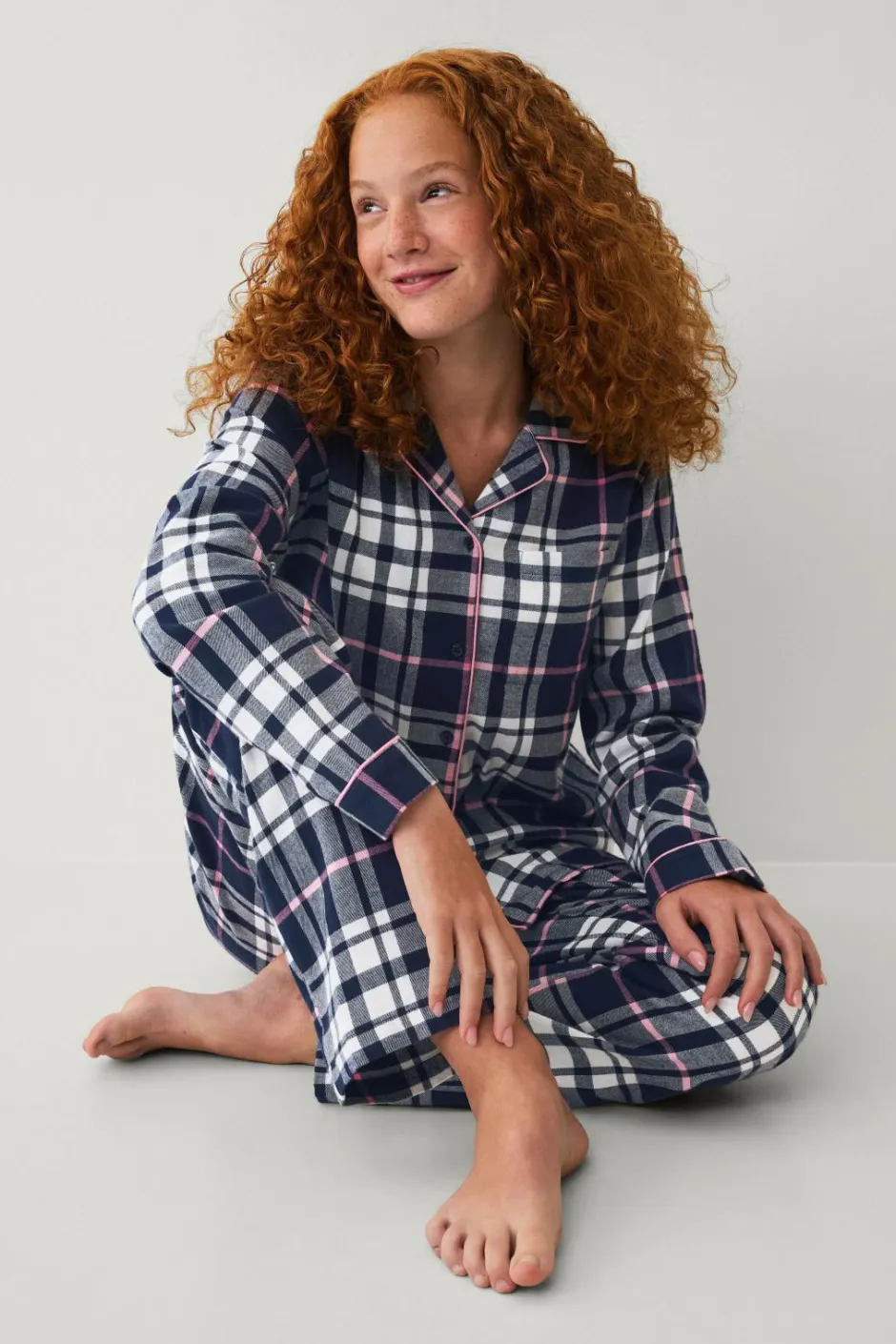 Ellos Collection Flonelpyjamas 2 dele^Børn Nattøj & Homewear