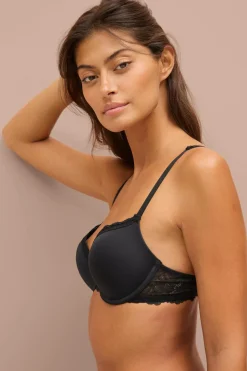 Ellos Collection Foret pushup-bh med blondedetaljer^Dame Bh'Er