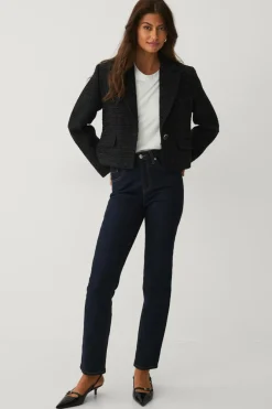 Ellos Collection Habitjakke i bouclé^Dame Blazere & Veste