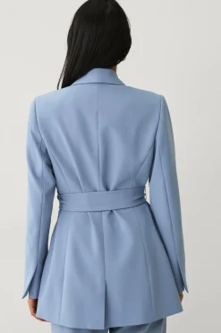 Discount Collection Habitjakke med slips og sjalskrave Dame Blazere & Veste