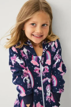 Hot Collection Heldragt i fleece Børn Jumpsuits