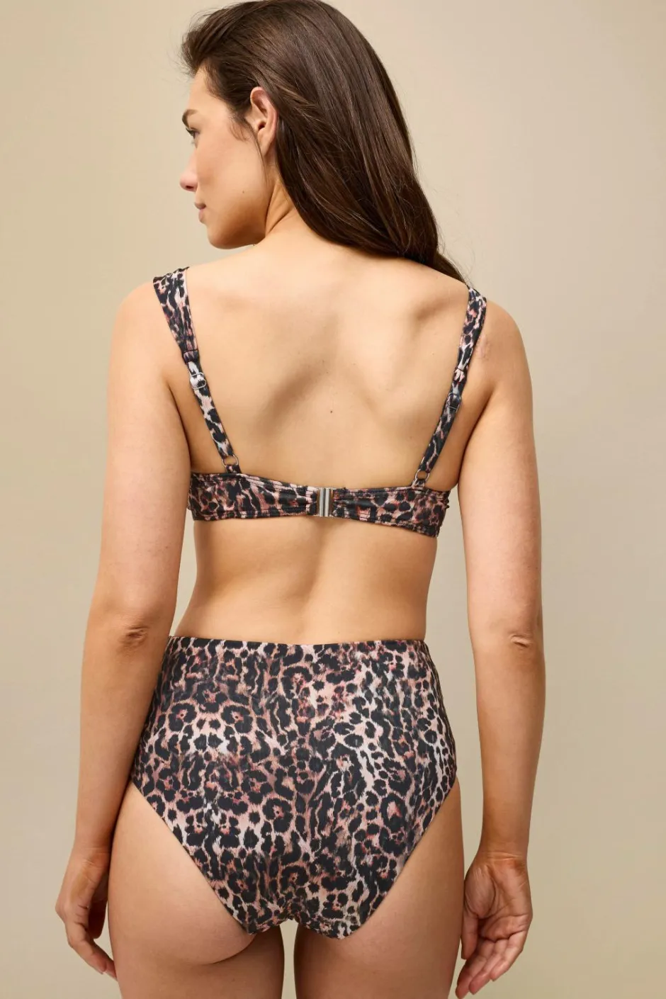 Ellos Collection Høj, helt foret bikinitrusse^Dame Bikinier & Bikinidele|Badetøj