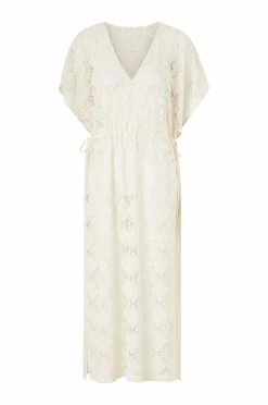 Sale Collection Hæklet kaftan-strandkjole Dame Strandtøj