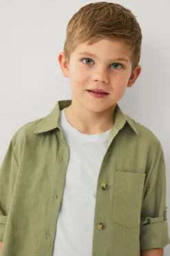 Clearance Collection Hørskjorte Martin Mini Børn Skjorter