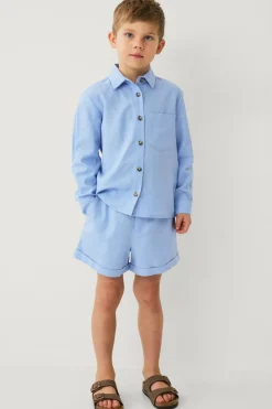 New Collection Hørskjorte Martin Mini Børn Skjorter