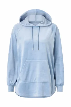 Hot Collection Hættetrøje i velour Dame Loungewear & Homewear|Sweatshirts & Hoodies
