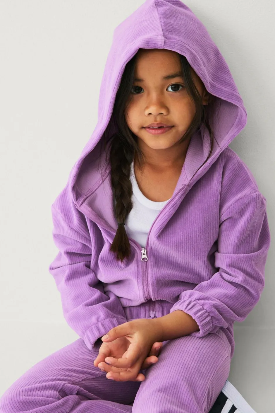 Online Collection Hættetrøje i velour Børn Sweatshirts & Hoodies