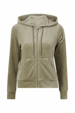 Hot Collection Hættetrøje i velour Dame Loungewear & Homewear|Sweatshirts & Hoodies