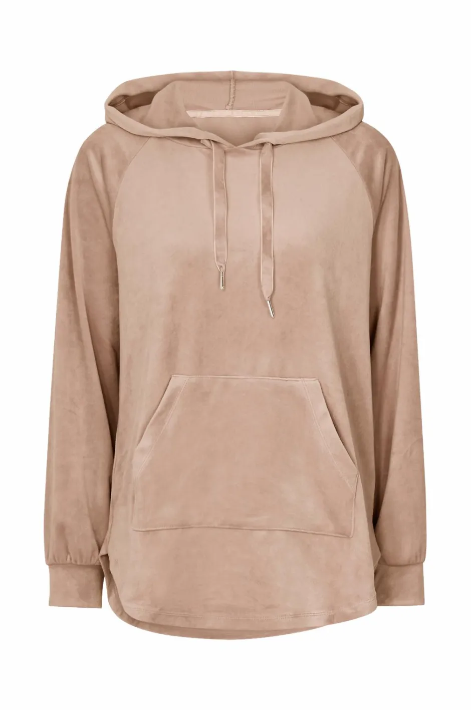 Outlet Collection Hættetrøje i velour Dame Loungewear & Homewear