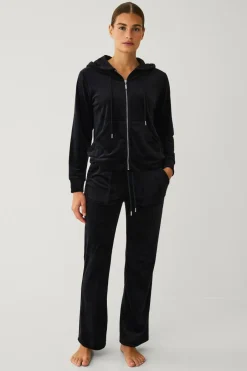 Online Collection Hættetrøje i velour Dame Loungewear & Homewear|Sweatshirts & Hoodies