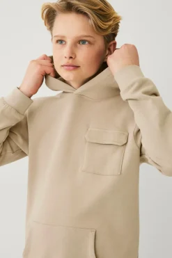 Outlet Collection Hættetrøje med brystlomme Børn Sweatshirts & Hoodies