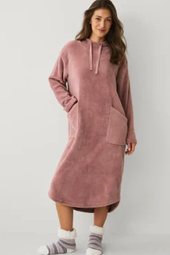 Ellos Collection Hyggelig kjole i fleece^Dame Loungewear & Homewear