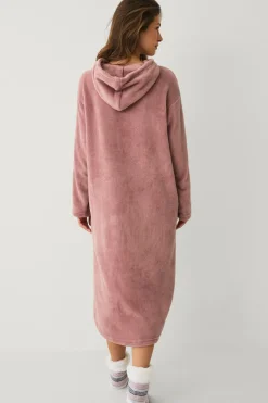 Ellos Collection Hyggelig kjole i fleece^Dame Loungewear & Homewear
