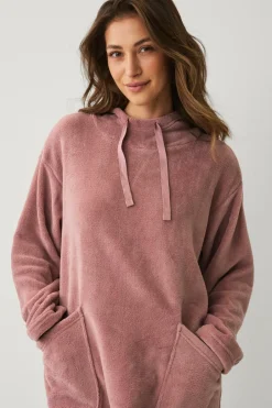 Ellos Collection Hyggelig kjole i fleece^Dame Loungewear & Homewear