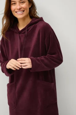 New Collection Hyggelig kjole i fleece Dame Loungewear & Homewear