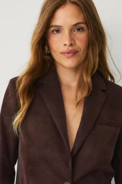 Ellos Collection Jakke i imiteret ruskind^Dame Blazere & Veste