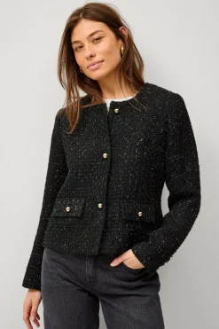 Best Collection Jakke i bouclé Dame Blazere & Veste