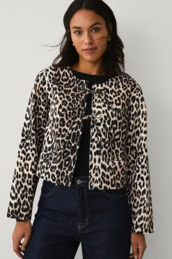 Ellos Collection Jakke med leopardprint^Dame Blazere & Veste