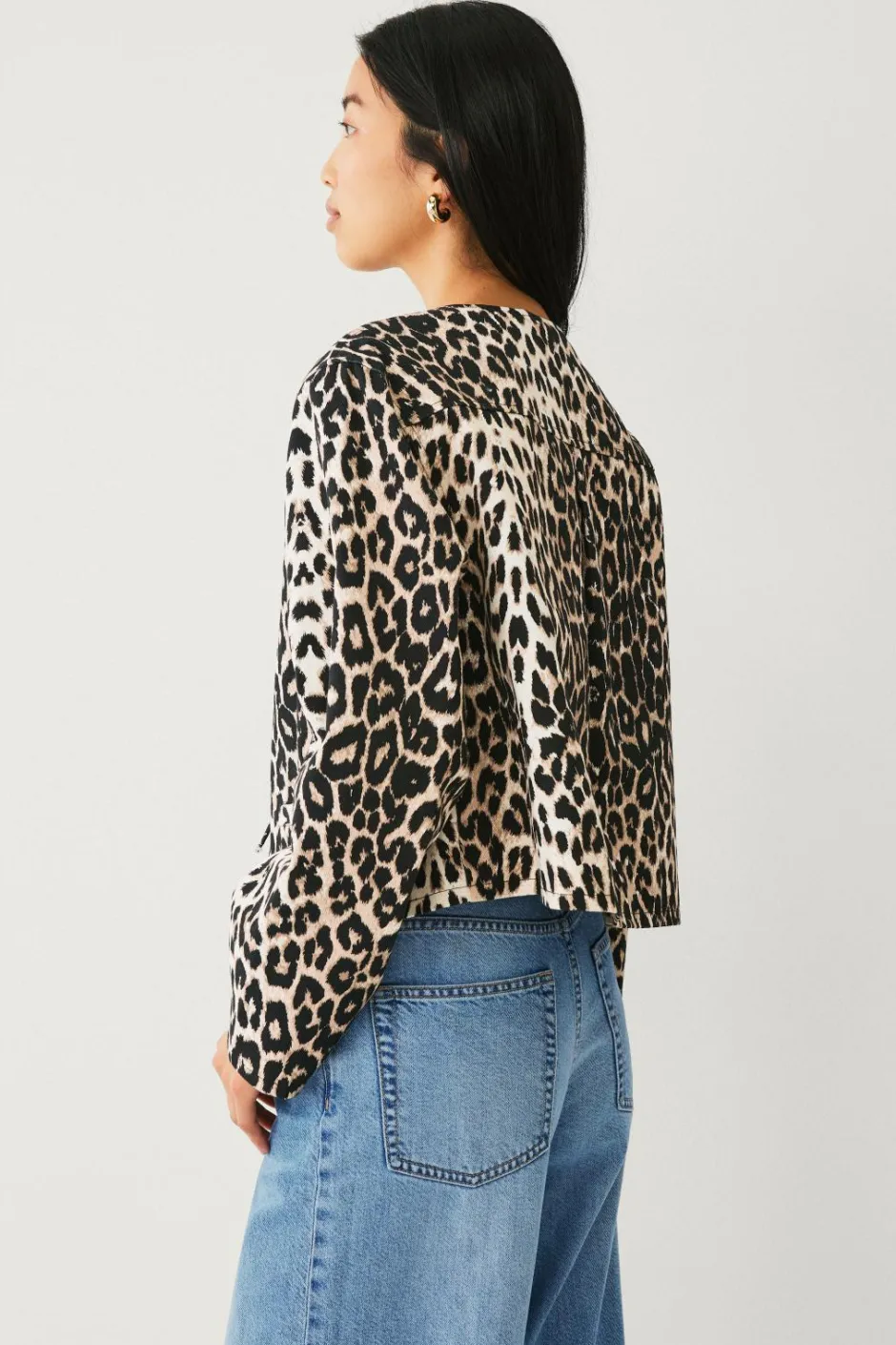 Ellos Collection Jakke med leopardprint^Dame Blazere & Veste