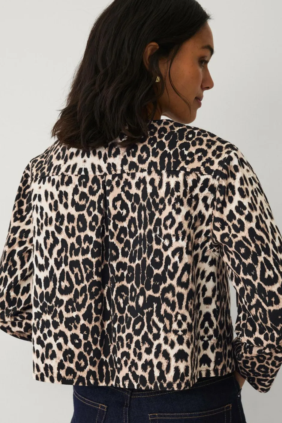 Ellos Collection Jakke med leopardprint^Dame Blazere & Veste